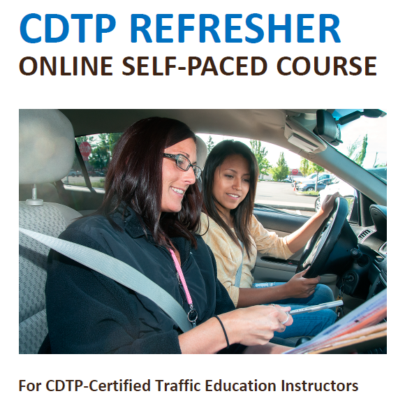 CDTP-Course-ad CDTP Refresher Online Self-Paced Course for CDTP-Certified Traffic Education Instructors